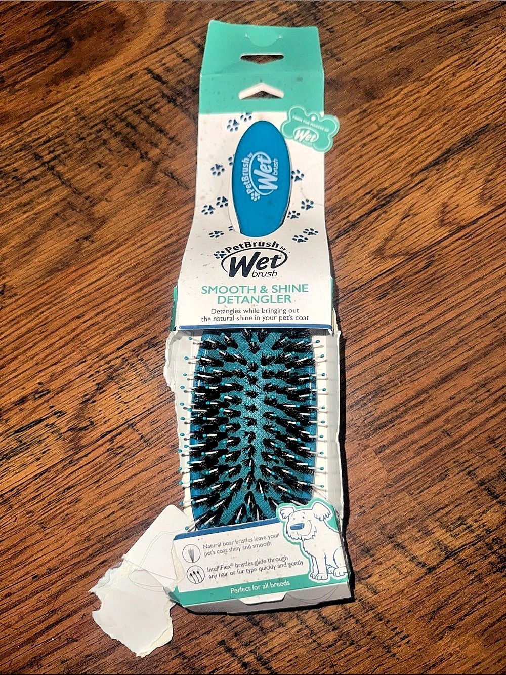 Wet Pet Brush Smooth & Shine Detangler Detangler C1.RBk.1.T